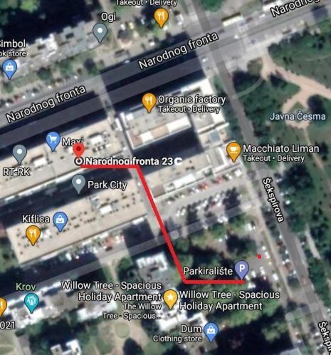 Spacious Studio Park City Novi Sad Exterior foto